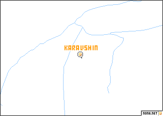 map of Karavshin