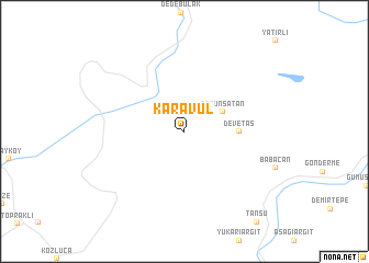 map of Karavul