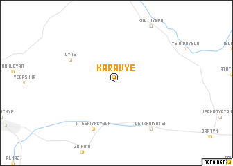 map of Karav\