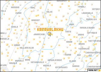 map of Karāwāla Khu