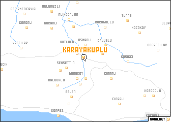 map of Karayakuplu