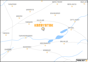 map of Karayatak
