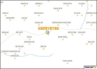 map of Karayatak