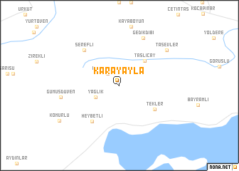 map of Karayayla