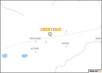 map of Karayegin