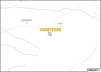 map of Karayespe