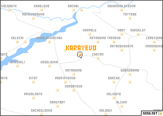 map of Karayevo