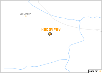 map of Karayevy