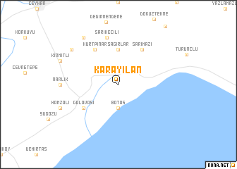 map of Karayılan