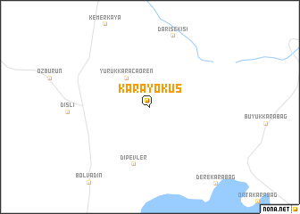map of Karayokuş