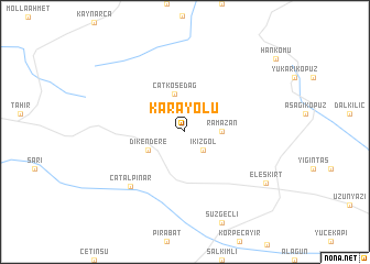 map of Karayolu