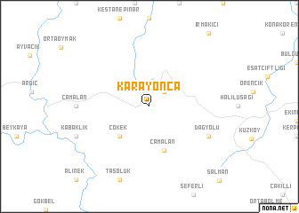 map of Karayonca