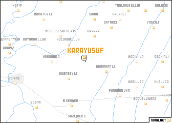 map of Karayusuf