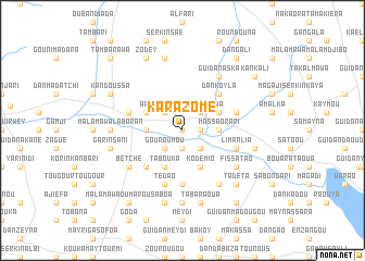 map of Karazomé