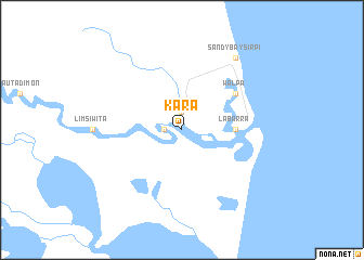 map of Kara