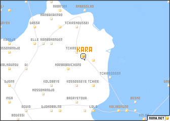 map of Kara