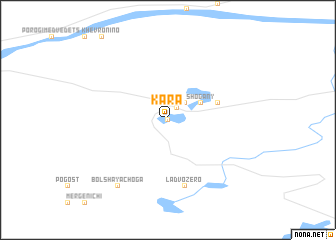 map of Kara