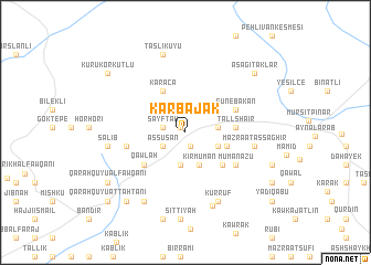 map of Karbajak