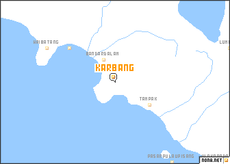 map of Karbang