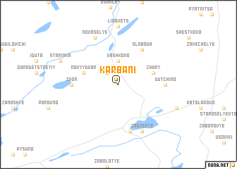 map of Karbani