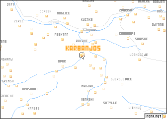 map of Karbanjos