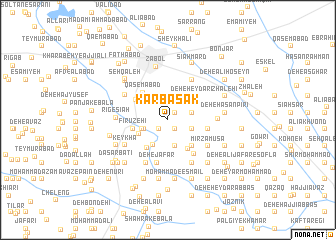 map of Karbāsak