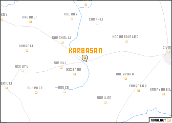 map of Karbasan