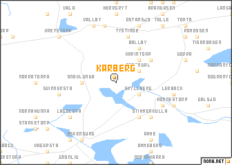 map of Kårberg