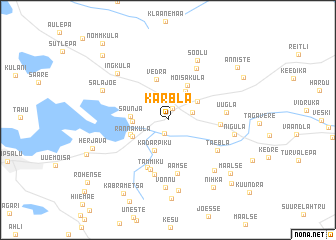 map of Kärbla