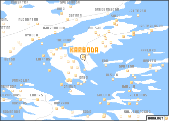 map of Kårboda