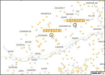 map of Karborai