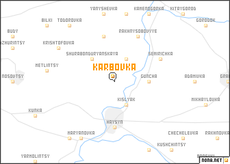 map of Karbovka