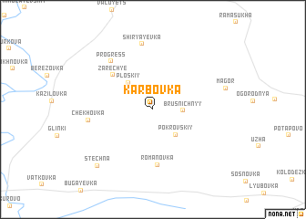 map of Karbovka