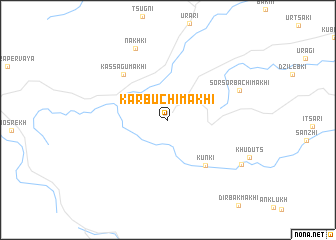 map of Karbuchimakhi