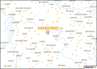 map of Karbunarë