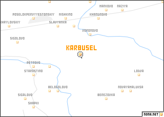 map of Karbusel\