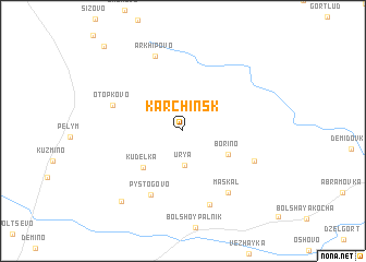 map of Karchinsk