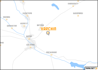 map of Karchin