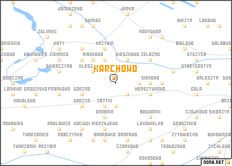 map of Karchowo