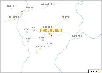 map of Karchukon