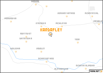 map of Kardafley