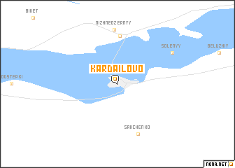 map of Kardailovo