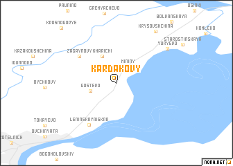 map of Kardakovy