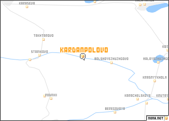 map of Kardanpolovo