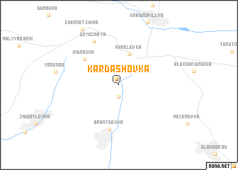 map of Kardashovka