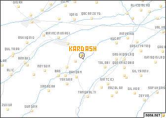 map of Kardash