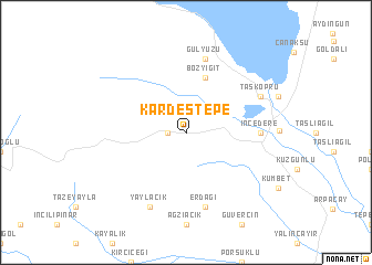 map of Kardeştepe