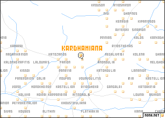 map of Kardhamianá