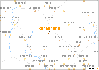 map of Kardharás