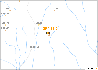 map of Kardilla
